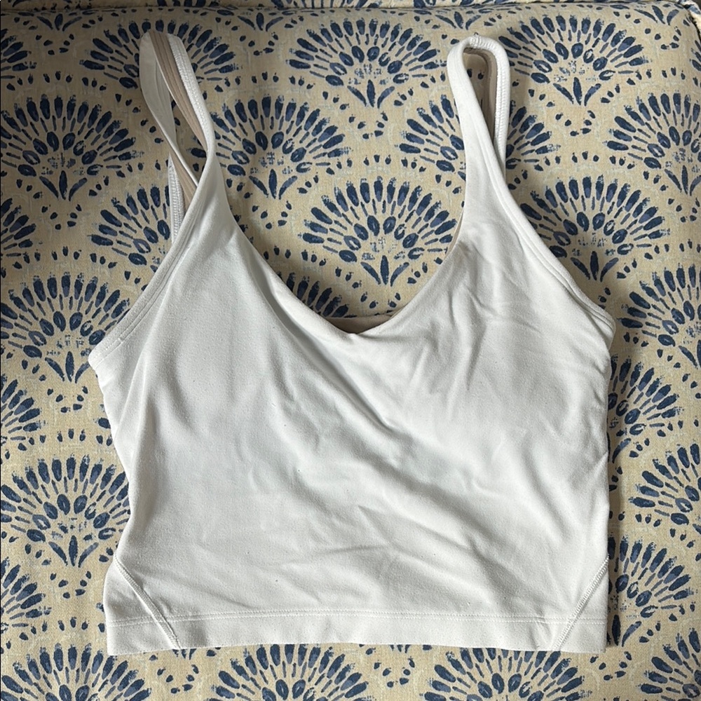 Lululemon Athletica White Align Tank